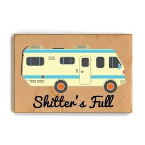 ($7) Christmas Vacation Wood Magnets - RV
